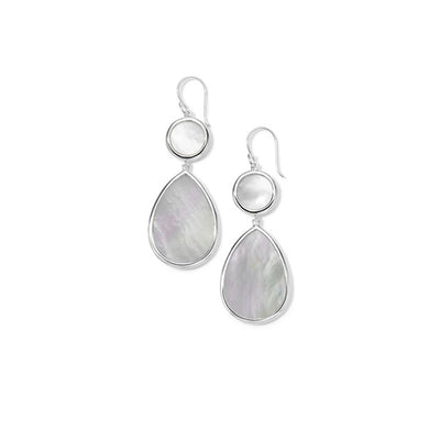 Ippolita Mother of Pearl Dot & Teardrop Earrings In Sterling Silver - Ippolita product