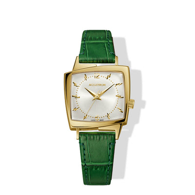 Accutron Legacy 521 on Green Leather Strap - Accutron product