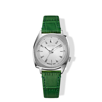 Accutron Asymmetrical 565 Watch - Green Alligator Grain - Accutron product