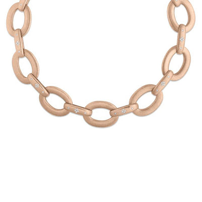 Roberto Coin Duchessa Collection Rose Gold Diamond Necklace - Roberto Coin product