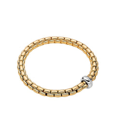 Fope Flex It Diamond Station Bracelet