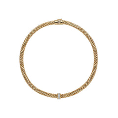 Fope Flex'it Pavé Diamond Necklace
