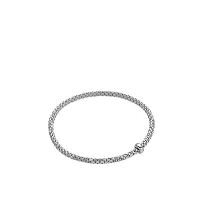 Fope Prima Flex'it White Diamond Bracelet in White Gold - Fope product
