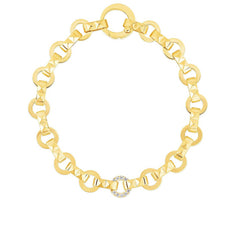 Roberto Coin Petite Obelisco Diamond Station Bracelet
