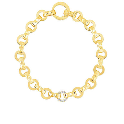 Roberto Coin Petite Obelisco Diamond Station Bracelet - Roberto Coin product
