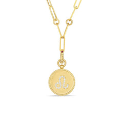 Roberto Coin Venetian Princess Reversible Zodiac Paperclip Necklace