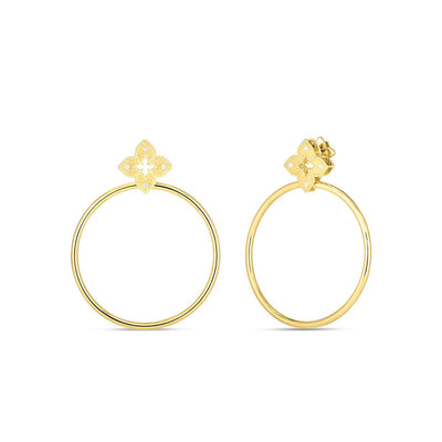 Roberto Coin Petite Venetian Princess Flower Hoops - Roberto Coin product