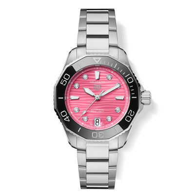 TAG Heuer Ladies Aquaracer Professional 300 Pink Dial - 36mm - Tag Heuer product