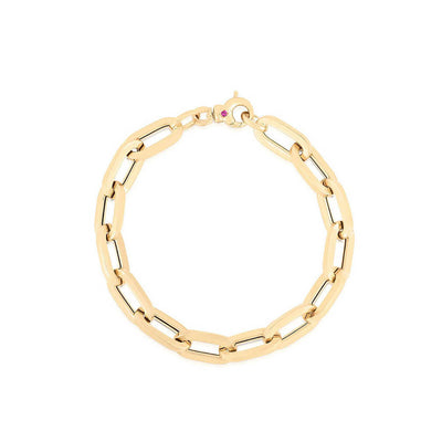 Roberto Coin Designer Gold Paper Clip Bracelet - Roberto Coin product