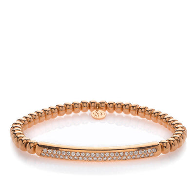Hulchi Belluni Tresore Stretch Gold Diamond Bracelet - Hulchi Belluni product