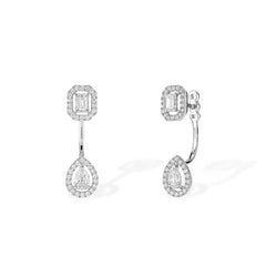 Messika My Twin Toi & Moi Diamond Drop Earrings