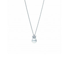 Mikimoto Pearl Diamond Star Necklace