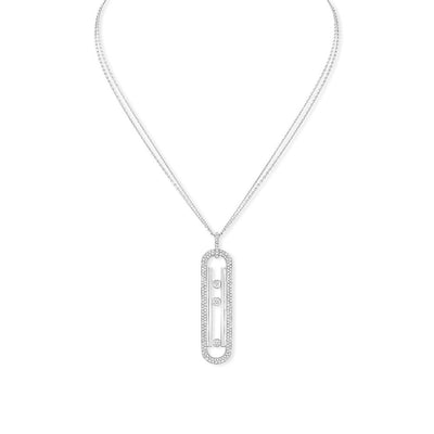 Messika Move Pavé Diamond Drop Necklace - Messika product