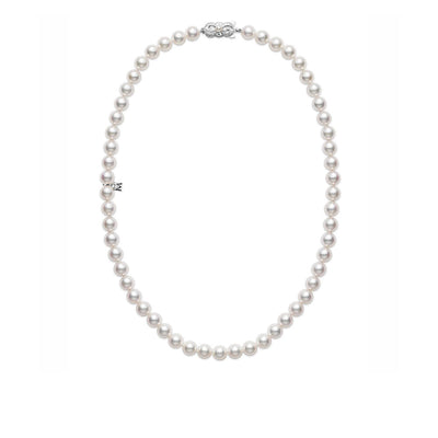 Mikimoto 7mm A Akoya Pearl Necklace – 18K Yellow Gold - Mikimoto product