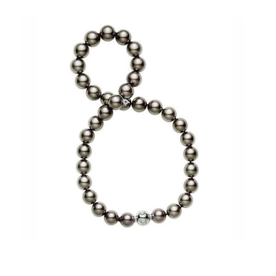 Mikimoto Black South Sea Pearl Necklace 11.8 x 10mm A+ - Mikimoto product