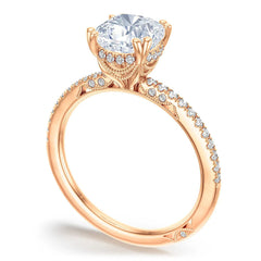 Tacori Simply Tacori Cushion Pavé  Ring