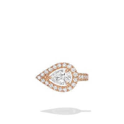 Messika My Twin Top Mono Gold Earring with Diamonds - Messika product