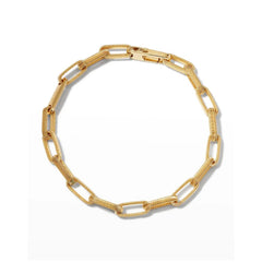 Marco Bicego 18K Men's Uomo Coiled Open Chain link bracelet