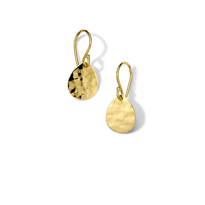 Ippolita Classico Small Crinkle Teardrop Earrings in 18K Gold - Ippolita product