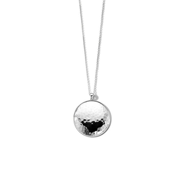 Ippolita Classico Large Hammered Pendant Necklace