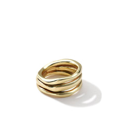 Ippolita Classico Squiggle Triple Band Ring