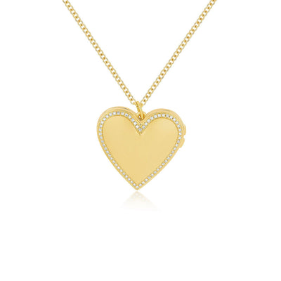 EF Collection Heart Locket Necklace - EF Collection product