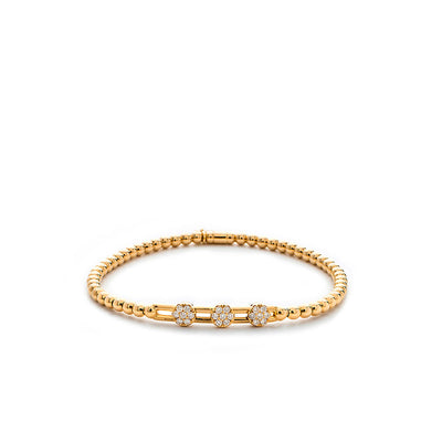 Hulchi Belluni Tresore Triple Station Diamond Stretch Bracelet - Hulchi Belluni product