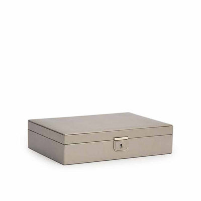WOLF Palermo Medium Jewelry Box in Pewter - Wolf product