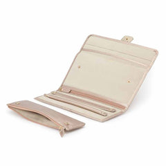 WOLF Palermo Jewelry Roll in Rose Gold