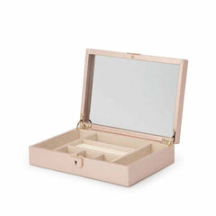 WOLF Palermo Medium Jewelry Box in Rose Gold