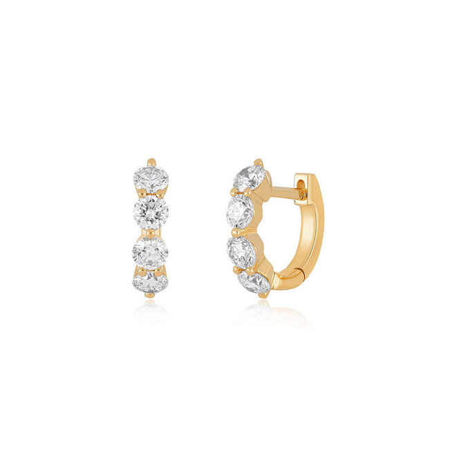 EF Collection Huggie Earrings