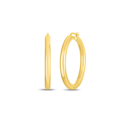 Roberto Coin Wide Hoop Earrings – 43mm - Roberto Coin product