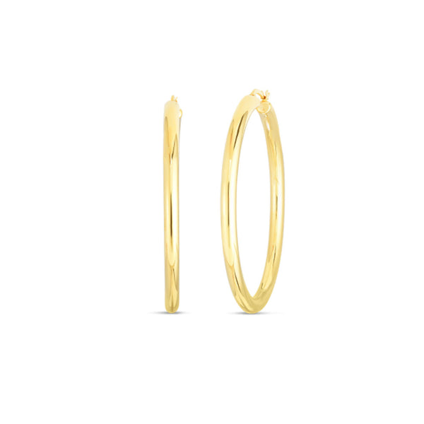 Roberto Coin Wide Hoop Earrings – 55mm