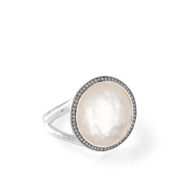 Ippolita Lollipop Mother of Pearl Diamond Ring
