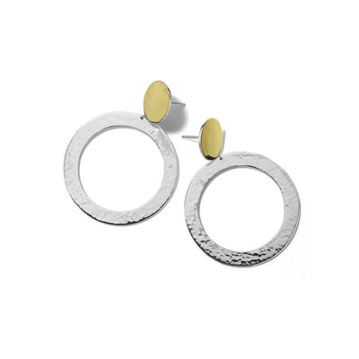 Ippolita Chimera Open Disc Two Tone Dangle Earrings - Ippolita product