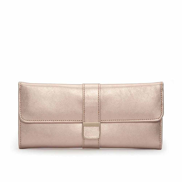 WOLF Palermo Jewelry Roll in Rose Gold