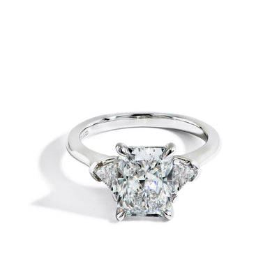 3.03 Radiant-Cut Lab Grown Diamond Engagement Ring - Private Label product