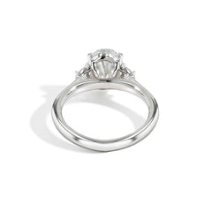 2.02 Carat Three Stone Lab Grown Diamond Engagement Ring