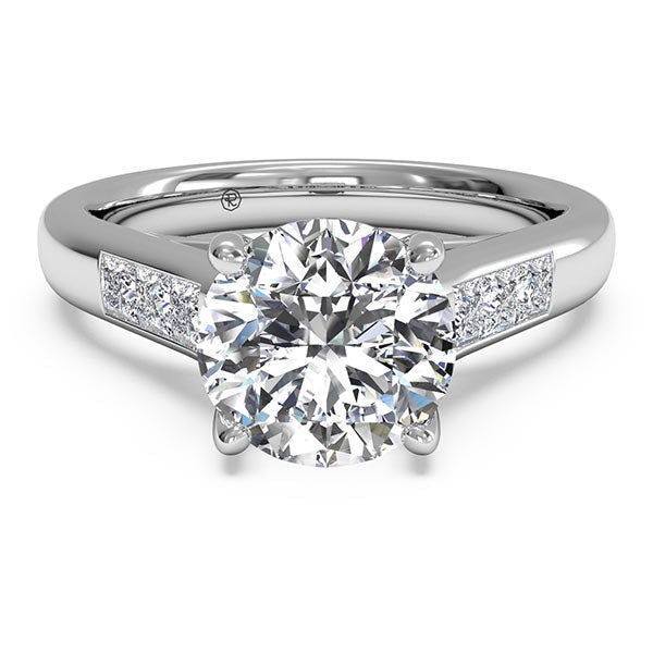Ritani Channel-Set Diamond Engagement Mounting