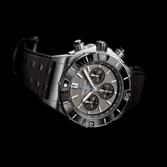 Breitling Super Chronomat Titanium B01 with Black Rubber Rouleaux Strap - 44mm