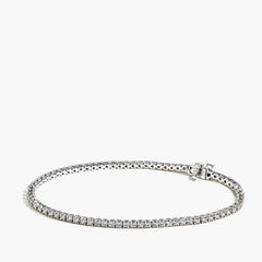 2 Carat Diamond Tennis Bracelet in 14k White Gold