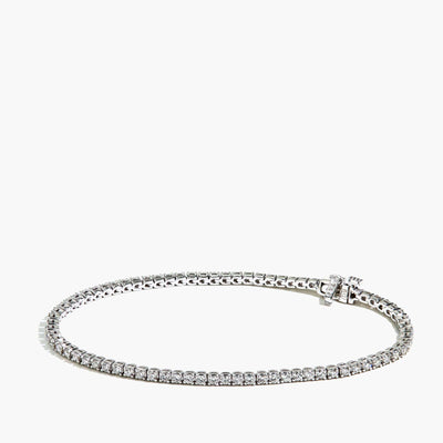 2 Carat Diamond Tennis Bracelet in 14k White Gold - Private Label product