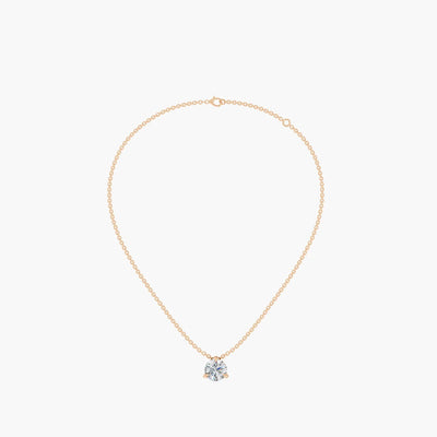14K Gold 2.50 Carat Lab Grown Diamond Necklace - Private Label product