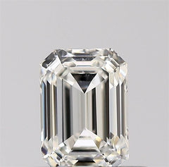 Diamond EMERALD 0.46ct SI1