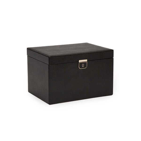 WOLF Large Palermo Jewelry Box in Anthracite