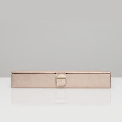Wolf Palermo Rose Gold Leather Safe Deposit Box - Wolf product