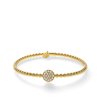 Hulchi Belluni Tresore Round Diamond Station Stretch Bracelet - Hulchi Belluni product