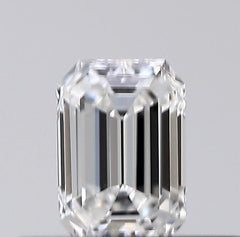 Diamond EMERALD 0.31ct VVS1
