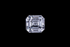 Diamond Asscher 3.03ct VVS2