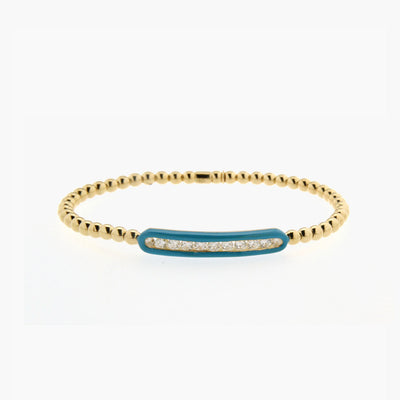 Hulchi Belluni Tresore Turquoise Bar Bracelet - Hulchi Belluni product